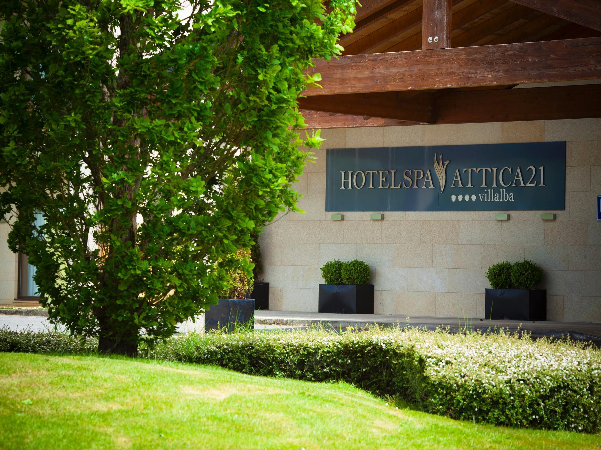 Hotel Spa Attica21 Villalba Vilalba Eksteriør billede